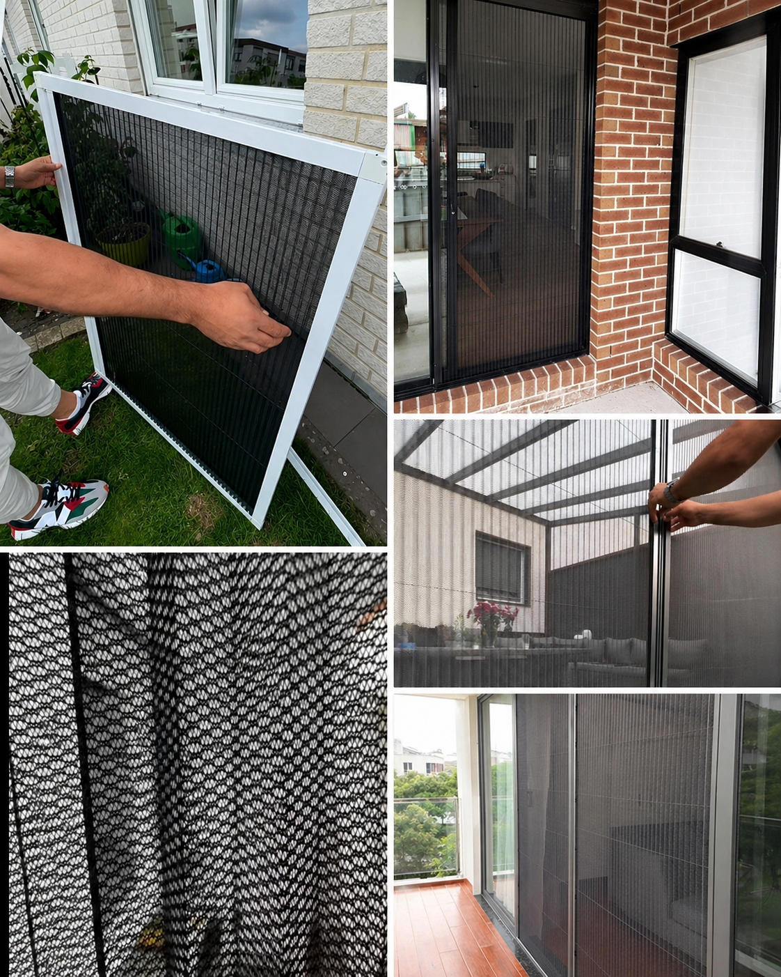 Vastral Invisible Grill Bird Net Mosquito Net Ahmedabad